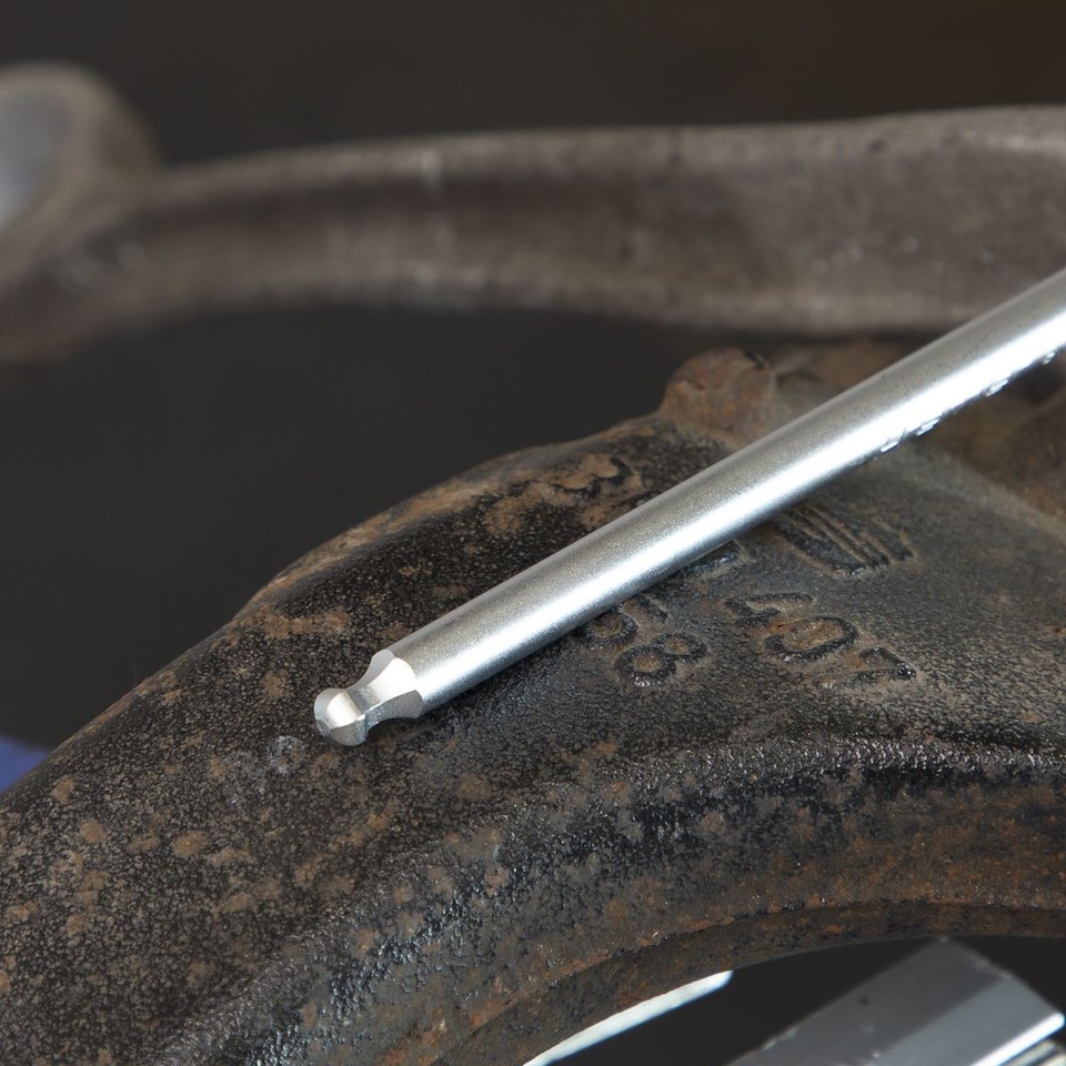 TEKTON Jeu De Clés Hexagonales Plates En L Avec Support, 10 Pièces (1,3