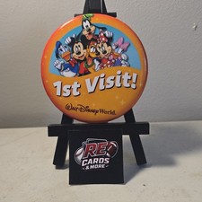 Disney Walt Disney World Exclusive 1st Visit Button Mickey Minnie Goofy Donald