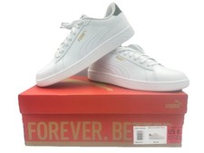 Puma Ace Court Men s Size 8.5 White Olive Gre...