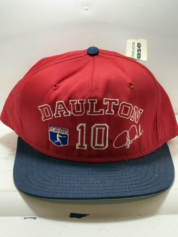 VTG DARREN DAULTON SNAPBACK BASEBALL HAT #10 PHILLES MLB