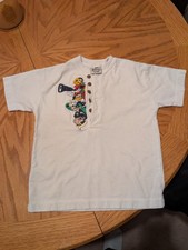 Vtg Disney Store Henley Children's Shirt