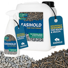 EASIHOLD Rock & Mulch Glue – Non-Toxic Gravel Binder for Stones, Bark & Mulch