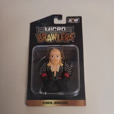 CHRIS JERICHO AEW Micro Brawlers Minis Series 1 Figure by Pro Wrestling Tees