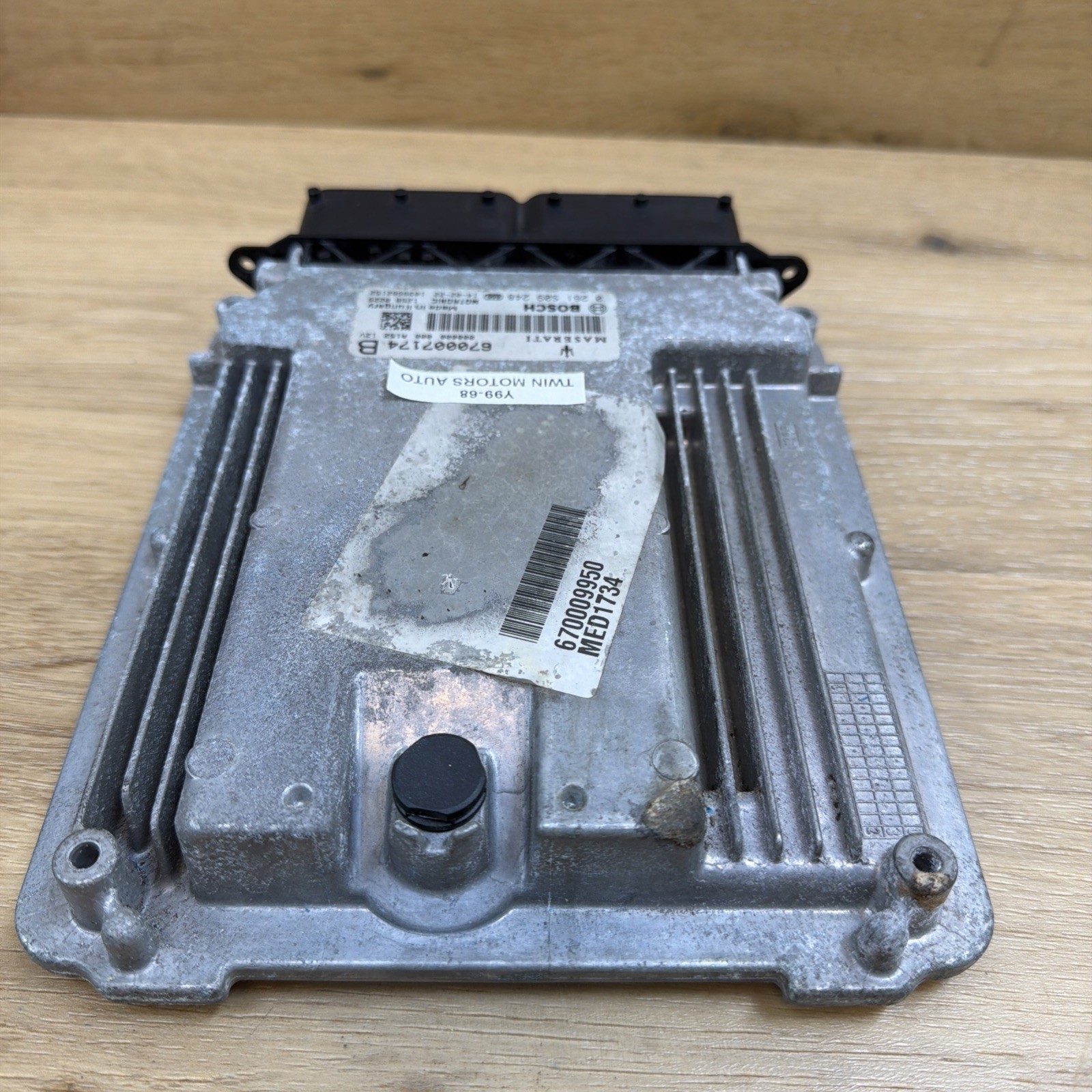 🟢2014-2017 Maserati Ghibli S ECU ECM Engine Computer Control Module 670007174🟢
