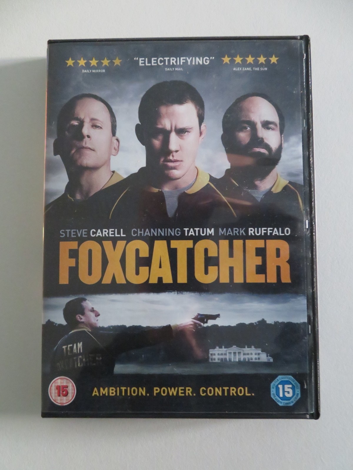 FOXCATCHER (DVD) STEVE CARELL CHANNING TATUM 2014 REGION 2