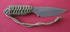 Mick Strider SA-L Knife CPM D2 OD Green Para-Cord includes Monkey Edge Scales — photo 6