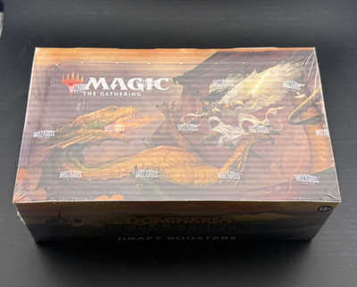 MTG - Magic The Gathering Dominaria Remastered Draft Box Sealed English
