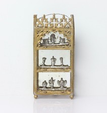 Antique German Dollhouse Gerlach Hanging Cabinet 1:12 Miniature 1880