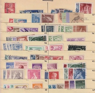 E8279: Better Trieste Stamp Lot; CV $195