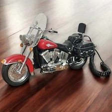 Telemania-Harley Davidson Heritage Softail Motorcycle Landline Telephone 1990’s