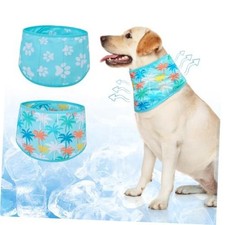 Dog Cooling Bandana for Medium Large Dogs, 2 Pack Instant Cooling Bandanas