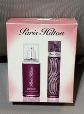Paris Hilton Perfume 2 Piece Gift Set 1.7 Oz EDP 4.2 Oz Fragrance Mist