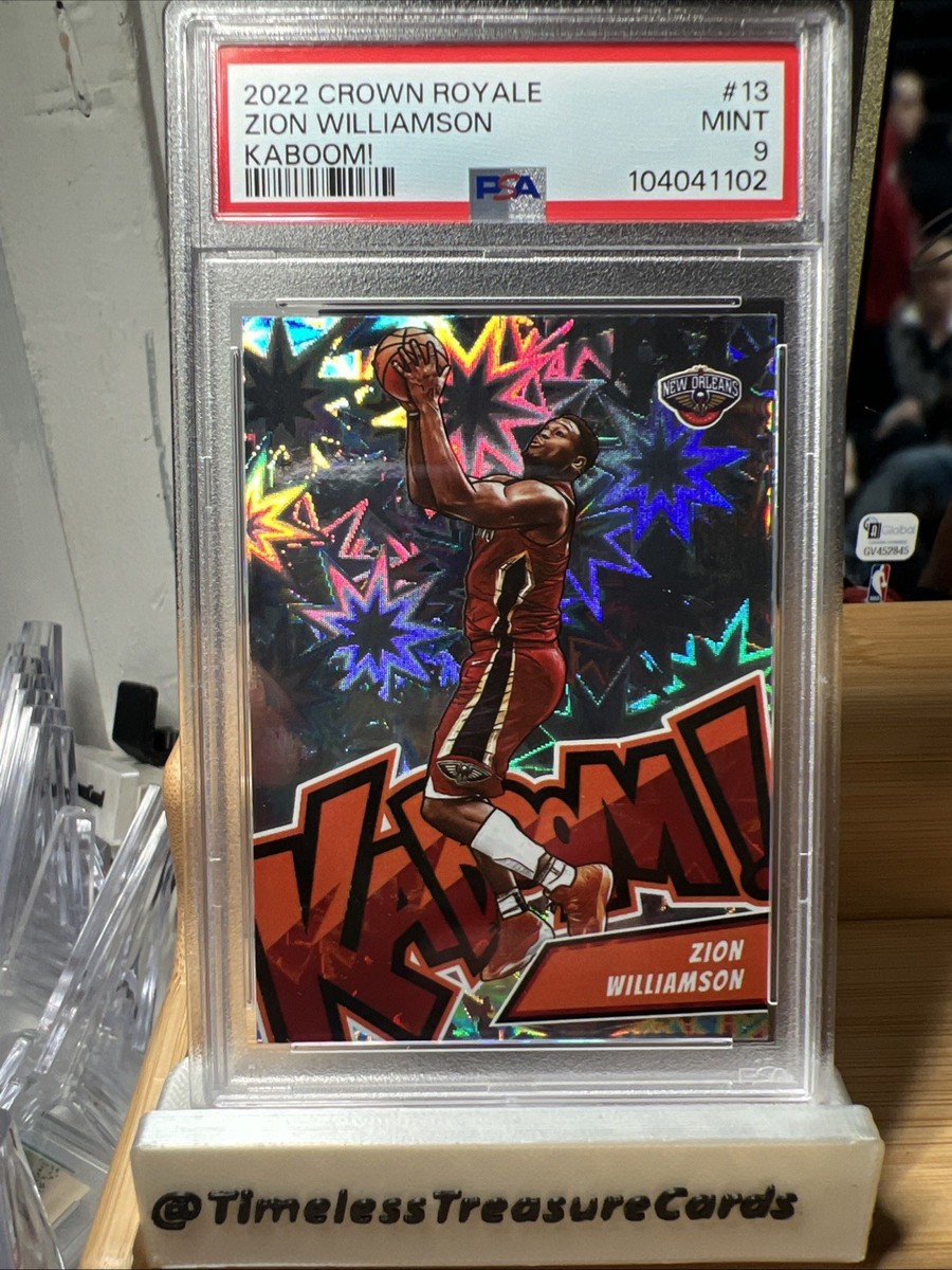 【25シリ RC】ZION WILLIAMSON CROWN E Zion Williamson 2019 Crown Royale #18 Kaboom! /(SSP) Price