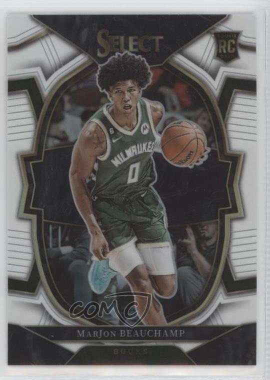 2022-23 Panini Select Concourse White Prizm 103/149 MarJon Beauchamp #75 4o1
