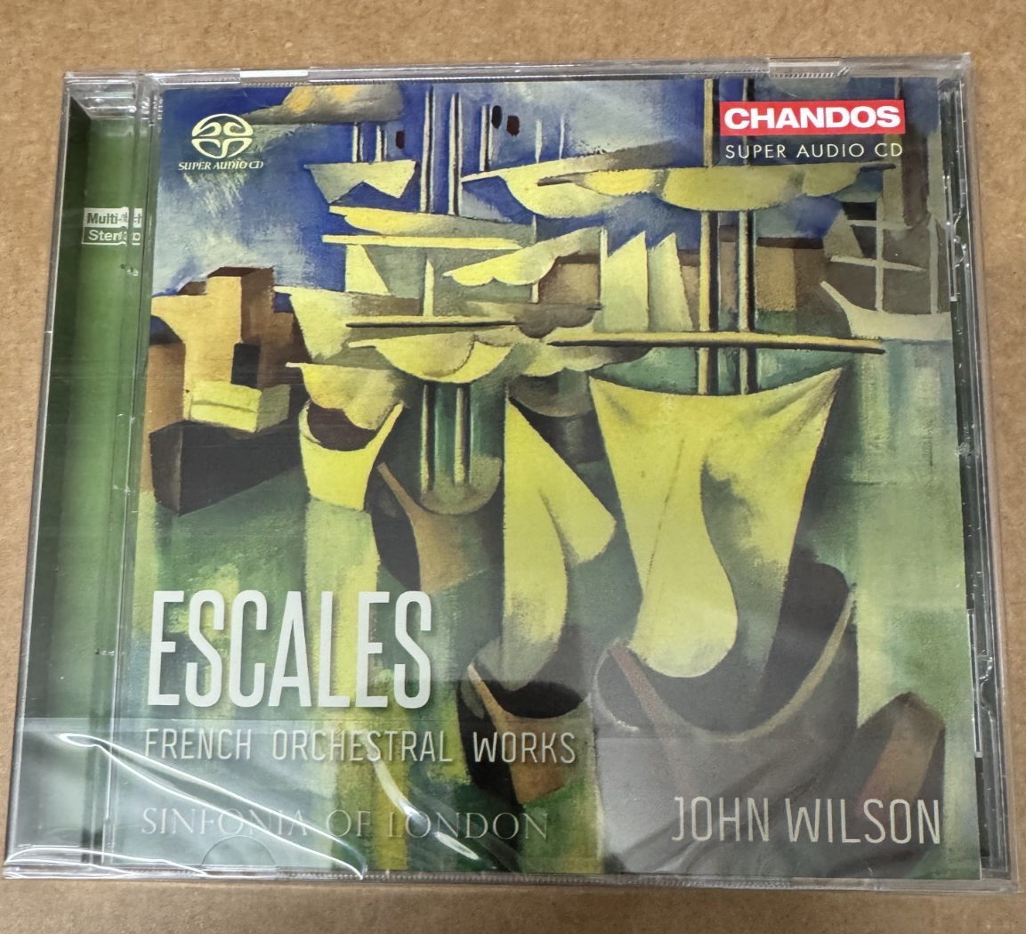 Escales: French Orchestral Works by John Wilson Sinfonia of Lond NEW SEALED SACD