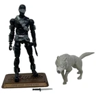 GI Joe 25th Anniversary Hall Of Heroes Snake Eyes & Timber 3.75" Figure 2008 V2