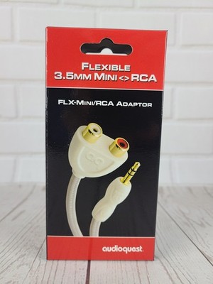 Audioquest Mini 3.5mm to RCA Adaptor Cable New!