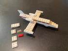 Vintage Lego Learjet Plane Set 455 Complete 1975
