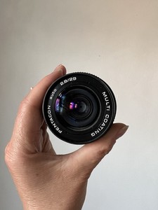 Pentacon Auto 29mm f/2.8 Multi Coating Lens M42 Mount + Front & Rear Caps