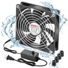120mm Waterproof Small Box Fan IP67 12V IP67 120mm fan with Controller
