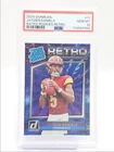 JAYDEN DANIELS 2024 DONRUSS FOOTBALL RATED ROOKIE RETRO GEM A RC PSA 10 Q0004