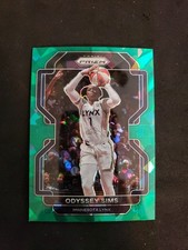 2022 Panini Prizm WNBA Odyssey Sims Green Fanatics Cracked Ice #102
