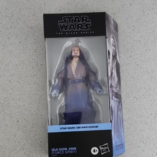 STAR WARS  OBI-WAN KENOBI BLACK SERIES QUI-GON JINN  FORCE SPIRIT  ACTION FIGURE