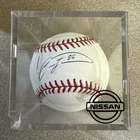Carlos Zambrano Signed Rawlings Baseball NO COA Nissan Encased