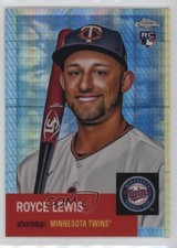 2022 Topps Chrome Platinum Anniversary Prism Refractor Royce Lewis #20 17rm