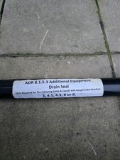 ADR Drain Seal 70x70cm Spill Control Drain Cover Neoprene ADR 8.1.5.3 Emergency