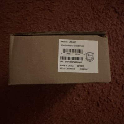 LTS LTB347 Alluminum Alloy Junction Box Wire Intake for most LTS Dome Cameras