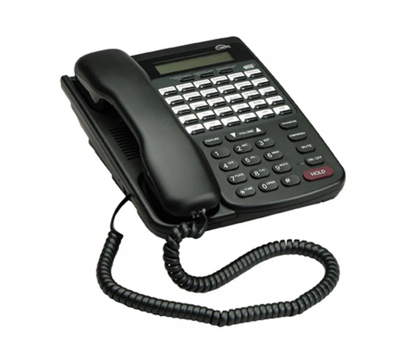 Comdial DX80 DX-80 7260-00 HAC Black LCD Office Phone Tech Tested YEAR WARRANTY - Image 2 of 3