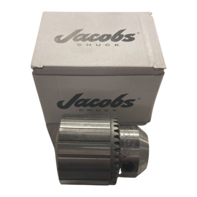 Jacobs 3B 1/2-20 Plain Bearing Heavy Duty Keyed Chuck 1/8'' to 5/8'' Cap 33350