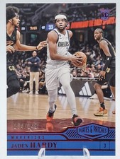 2022-23 Chronicles Plates And Patches Jaden Hardy RC Rookie Card #328 Red /149