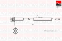 FAI AutoParts B2101 Bolt Kit, Cylinder Head For Mitsubishi