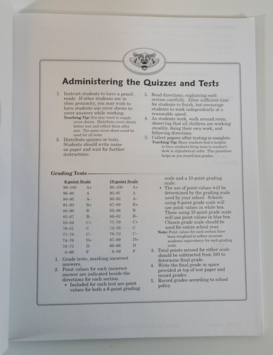 Abeka Language 3 (Lot of 2) Quizzes, Tests, & KEY ~ 5th Edition (2018) 3rd Grade - Imagen 4 de 9