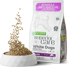 Cani bianchi di cura superiore (Maltese, Bichon Frise) Cibo secco I Grain Free I