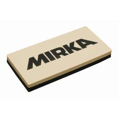 MIRKA Handblock wasserfest -  für Nasspapier Gummi Schleifer Nassschleifpapier