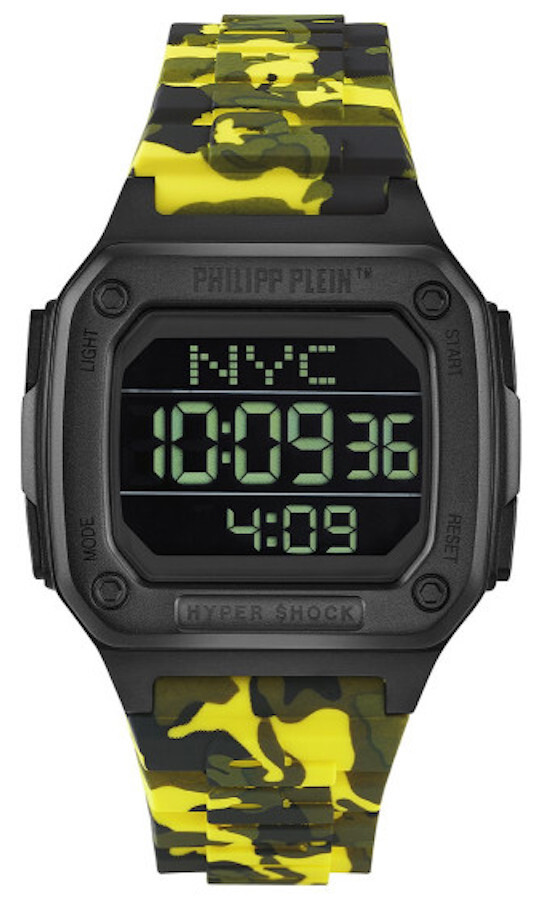 Philipp Plein Hyper Shock PWHAA1722 Кварцверк Унисекс-Нарукавная повязка