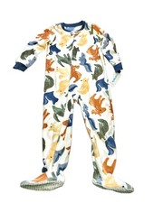 Carters 4T Fleece Footed Pajamas Woodland Animals New With Tags