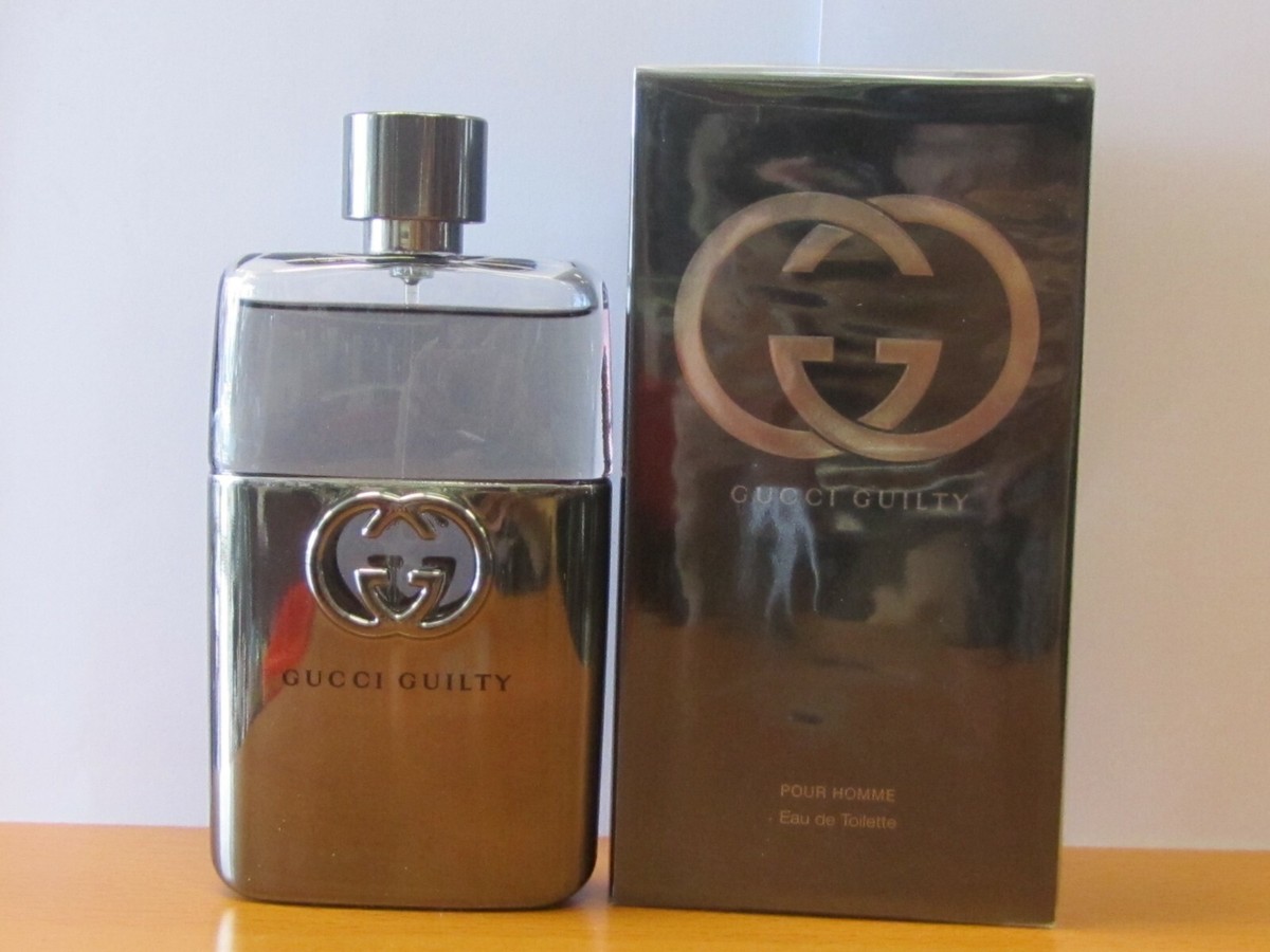 Gucci Guilty Pour Homme Cologne Men 3.0 oz/90 ml Eau De Toilette