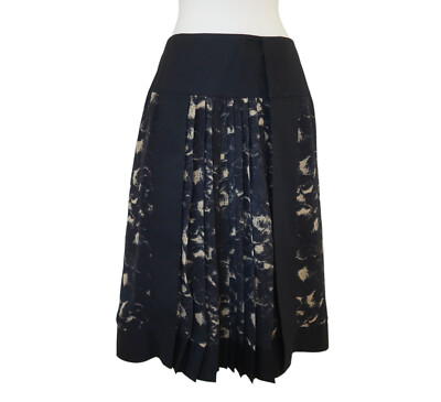 vivienne tam シルクスカート VIVIENNE TAM Printed silk wrap skirt sz 3 L | eBay