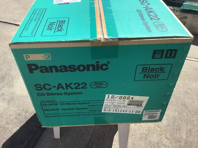 Panasonic SC-AK22 AM-FMCDCassette Stereo System (new) | eBay