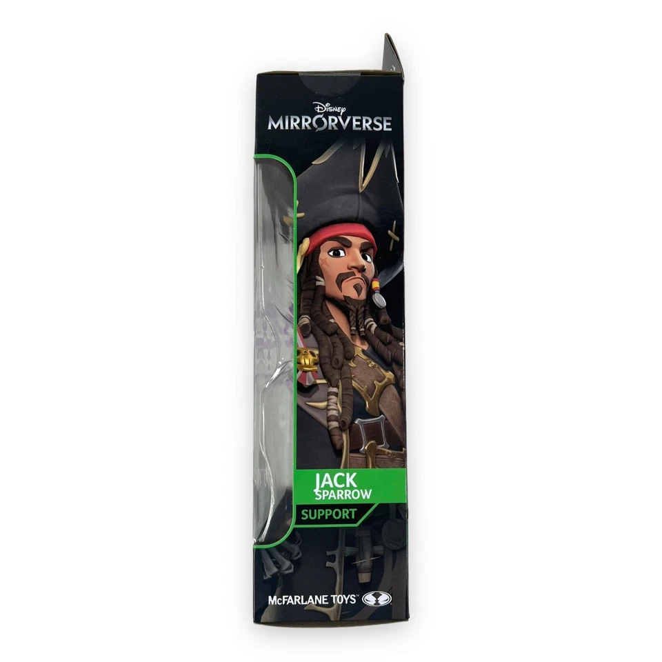Boneco de ação Disney Mirrorverse Pirates Captain Jack Sparrow 7" McFARLANE TOYS - Imagem 4 de 4