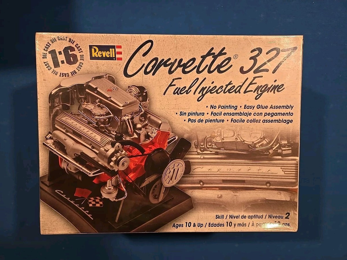 Revell 85-1594 Corvette 327 Fuel Injection 1:6 Scale Die