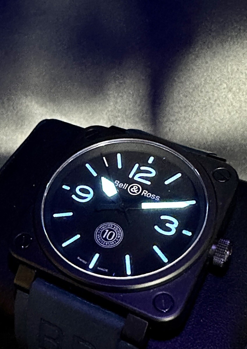 Bell & Ross BR01-92 10th Anniversary Limited Edition Swiss Bell & Ross BR01-92 10th Anniversary Limited Edition Swiss