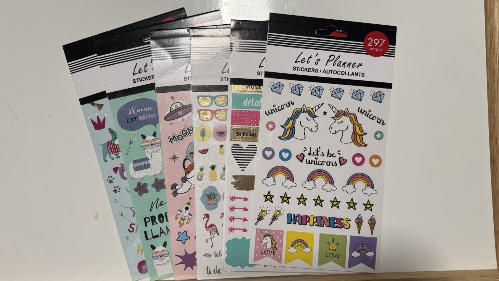 Planner Sticker Books Set Of 6-image
