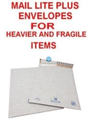Luftpolsterumschläge J6 weiß 300 x 440 mm Mail Lite Plus für schwerere zerbrechliche Gegenstände