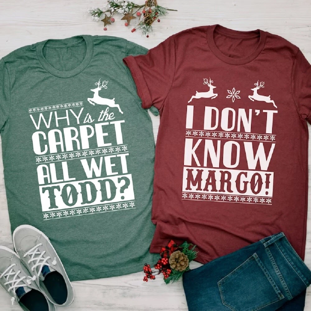 couples christmas shirts funny
