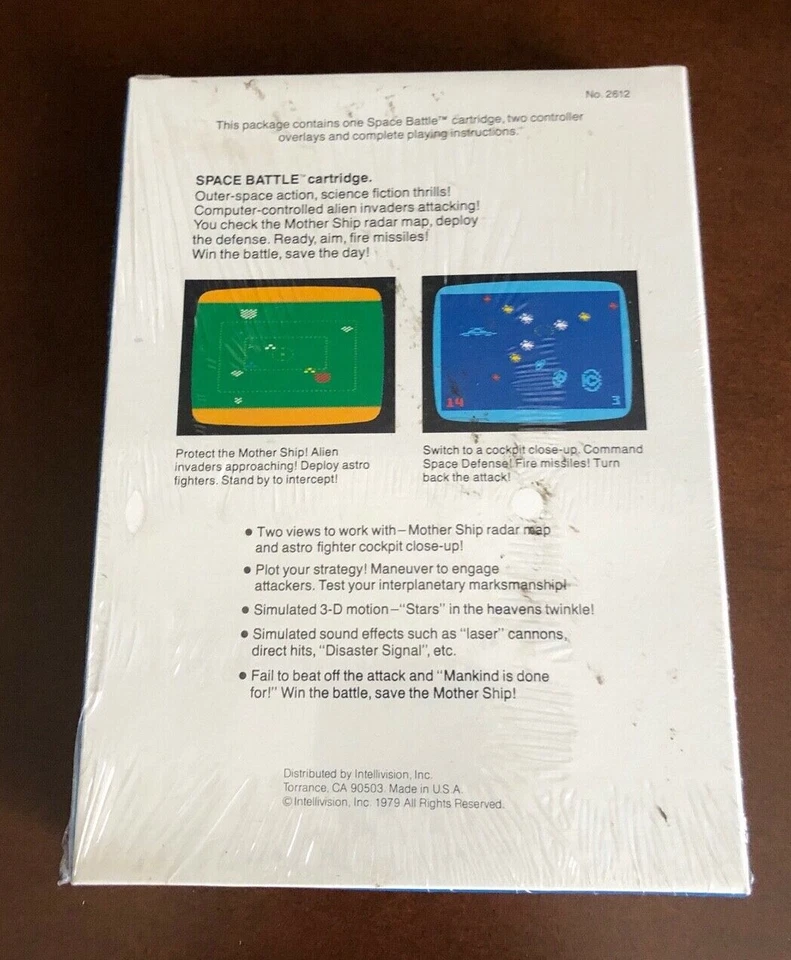 Space Battle from Intellivision Inc NIS - Image 3 of 3